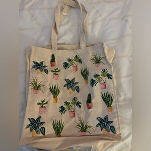 Large Plant Tote Bag
